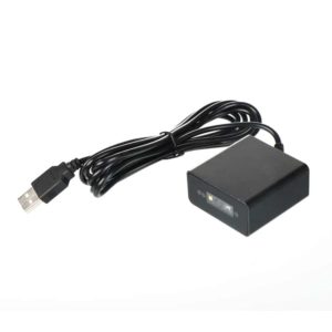 Fixed mount OCR and QR code reader